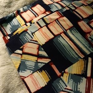 Lularoe TC PAINTER'S PARADISE Swatch Pants colors
